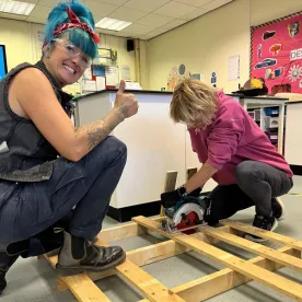 Partnership: Salvage Sister Pallet Furniture Workshop