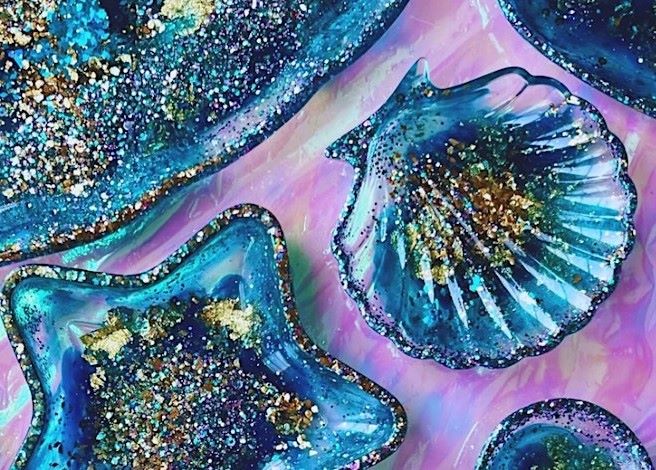 Prescription Resin: Make your own Shell Jewellery Dish